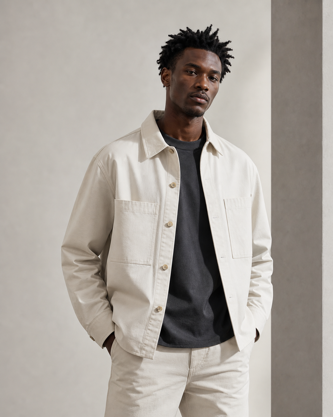 Frame utility overshirt